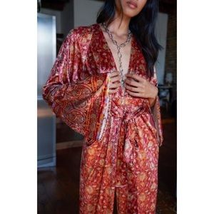 Free People Harper Print Jumpsuit